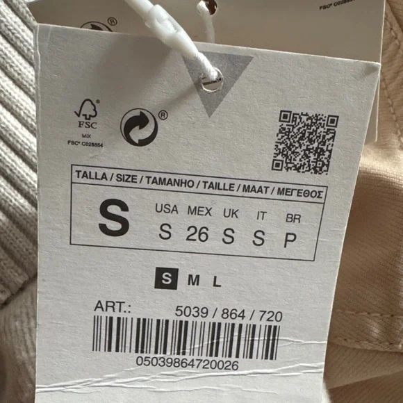 NWT Zara Sleeveless Turtleneck Sweater - Cream - Picture 6 of 9